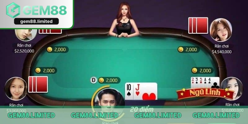 Ai là người có tổng gần 21 hơn sẽ chiến thắng nhanh chóng