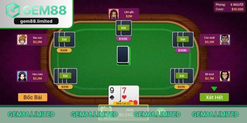 Bài xì dách có sức hấp dẫn khó cưỡng với đông đảo cược thủ