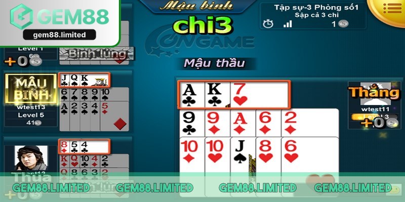 Mậu binh là bộ môn được đánh giá cao về tính chiến thuật