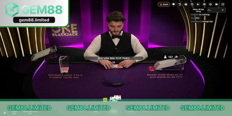 Blackjack trở thành điểm nhấn nhờ yếu tố bất ngờ