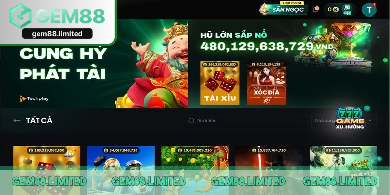 Nổ hũ Gem88 mở ra thế giới may mắn chưa từng có