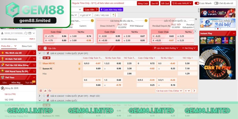 Chia cược theo từng trận đấu giúp giảm thiểu rủi ro